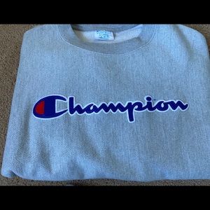 Champion Grey XL sweater 🔥🔥🔥